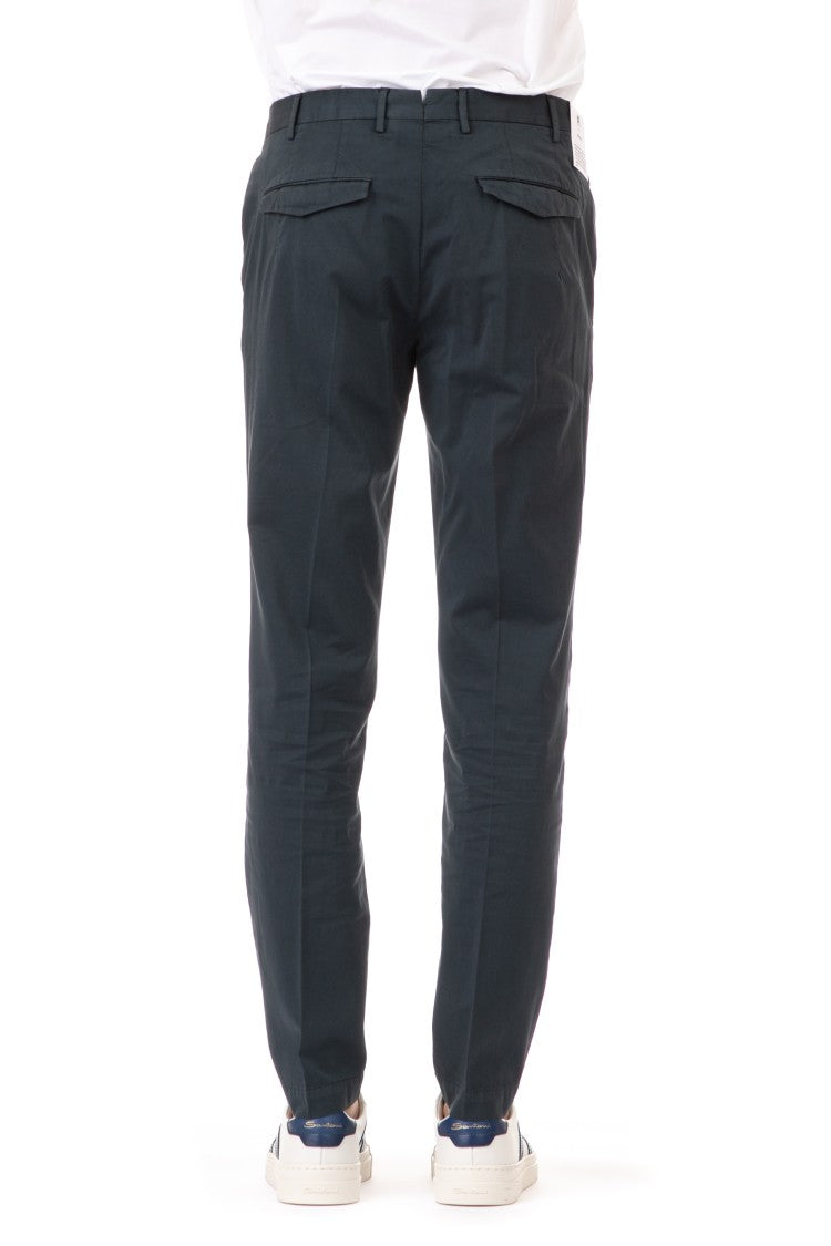 Pt Torino Cotton-Silk Master Fit Trousers