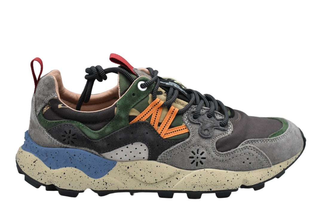 Flower Mountain Low Shoes Grey-Anthracite-Black