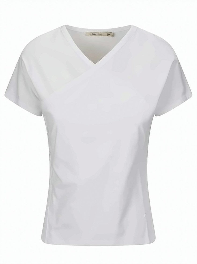 Paloma Wool Cotton And Nylon Short-Sleeved Top