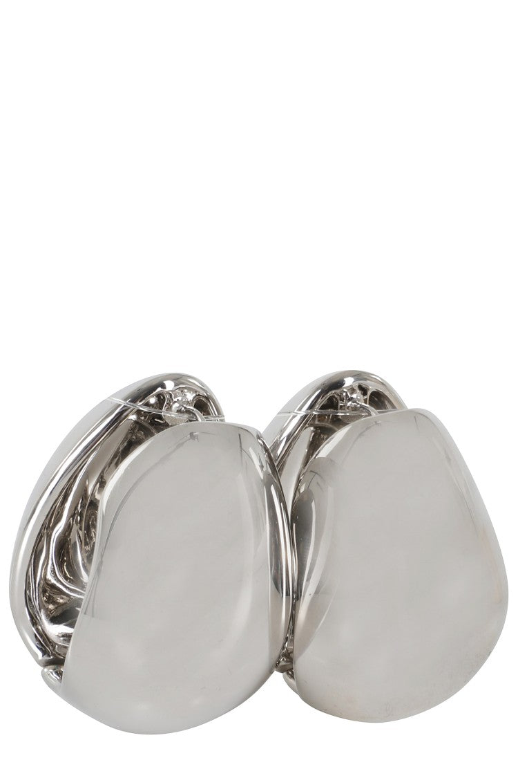 Coperni Xl Logo Creole Earrings