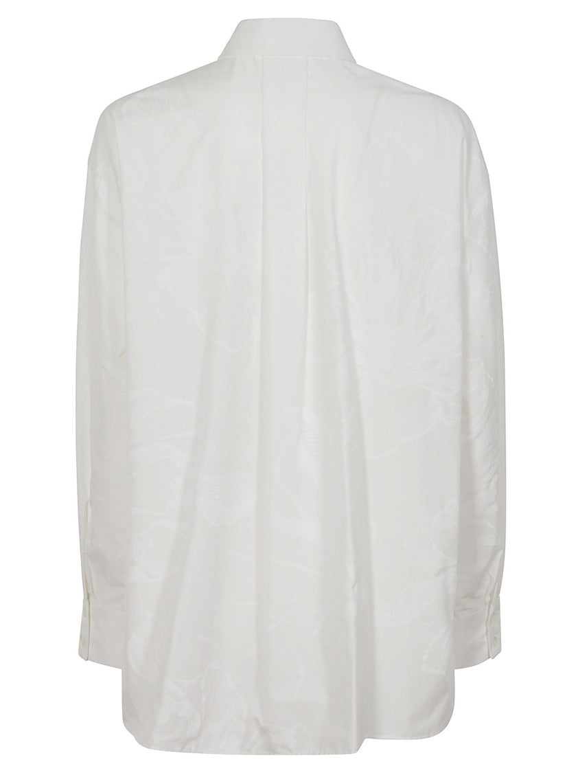 Pt Torino Button-Down Shirt With Floral Pattern