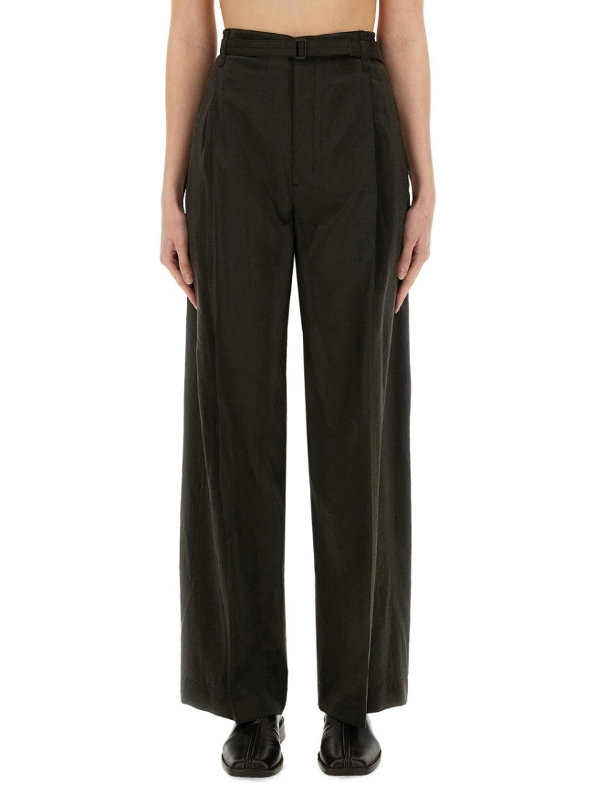 Lemaire "Relaxed" Pants With Belt