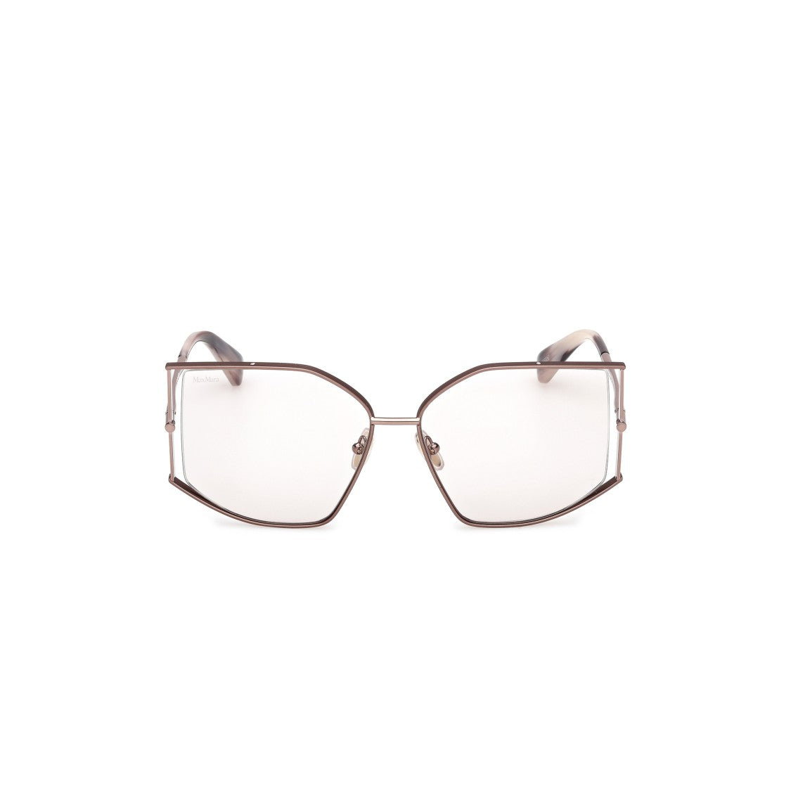 Max Mara Mm0142 Oversized Geometric Frame Sunglasses