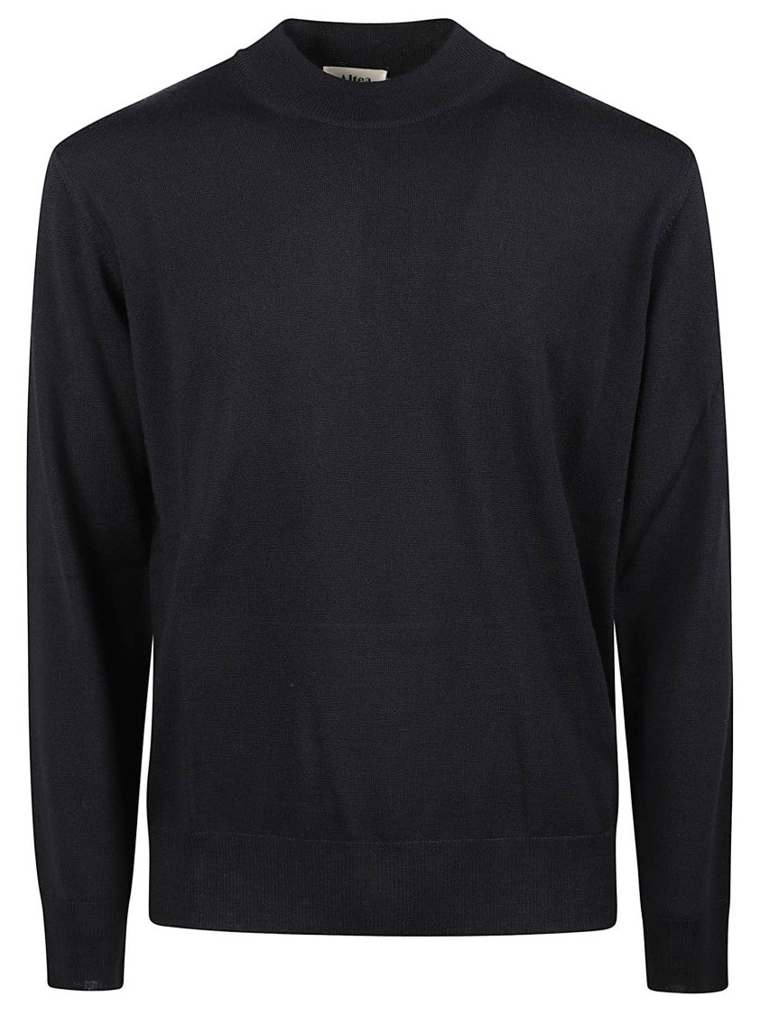 Altea Minimalist Virgin Wool Turtleneck Sweater