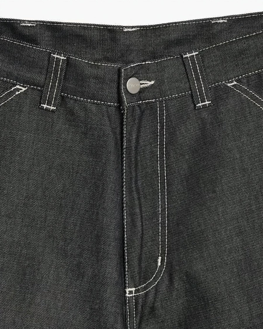 Carhartt Wip Wide-Leg Denim Pants With Utility Pockets