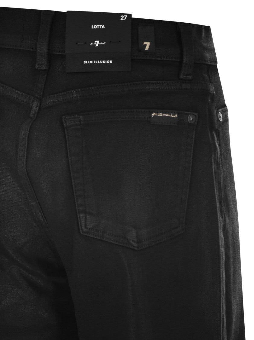 7 For All Mankind Lotta - High-Waisted Flared Jeans