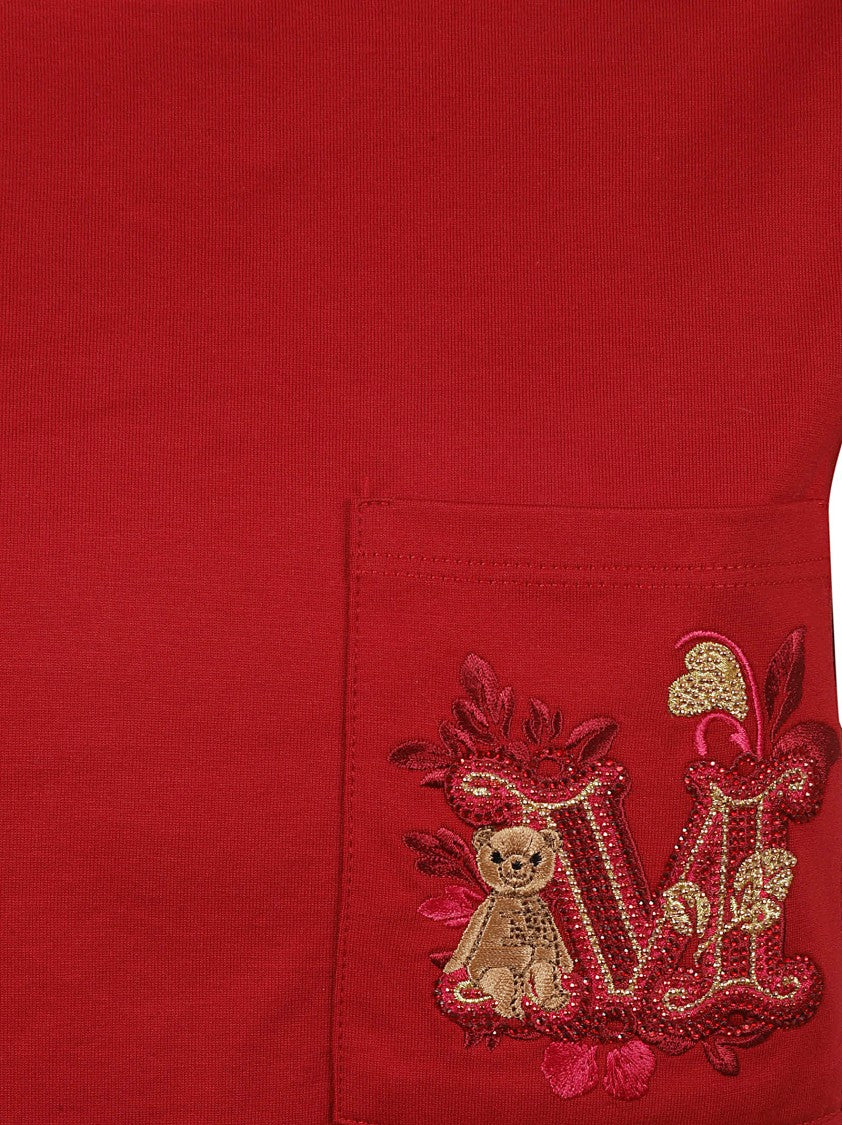 Max Mara Casual Red T-Shirt