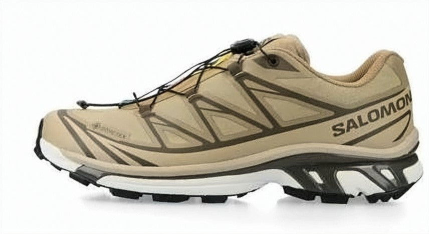 Salomon Rugged Beige Sneakers With Tpu Upper