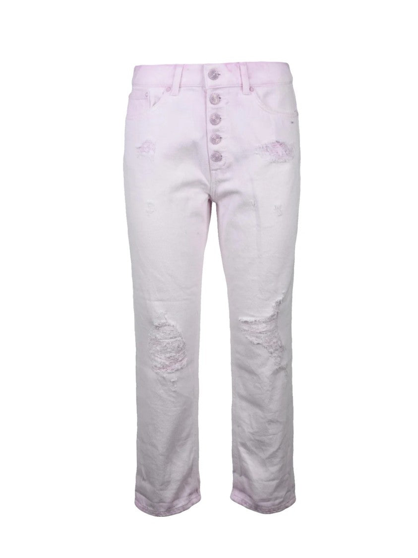 Dondup Koons Jeans Embroidered - Pink