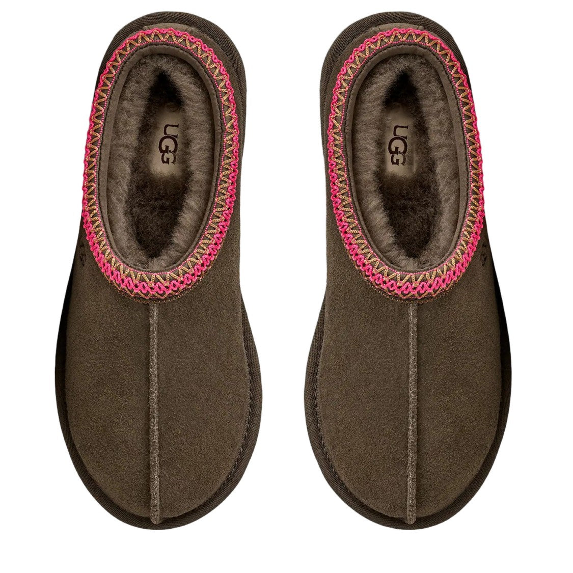 Ugg Suede Leather Slip-On Mules