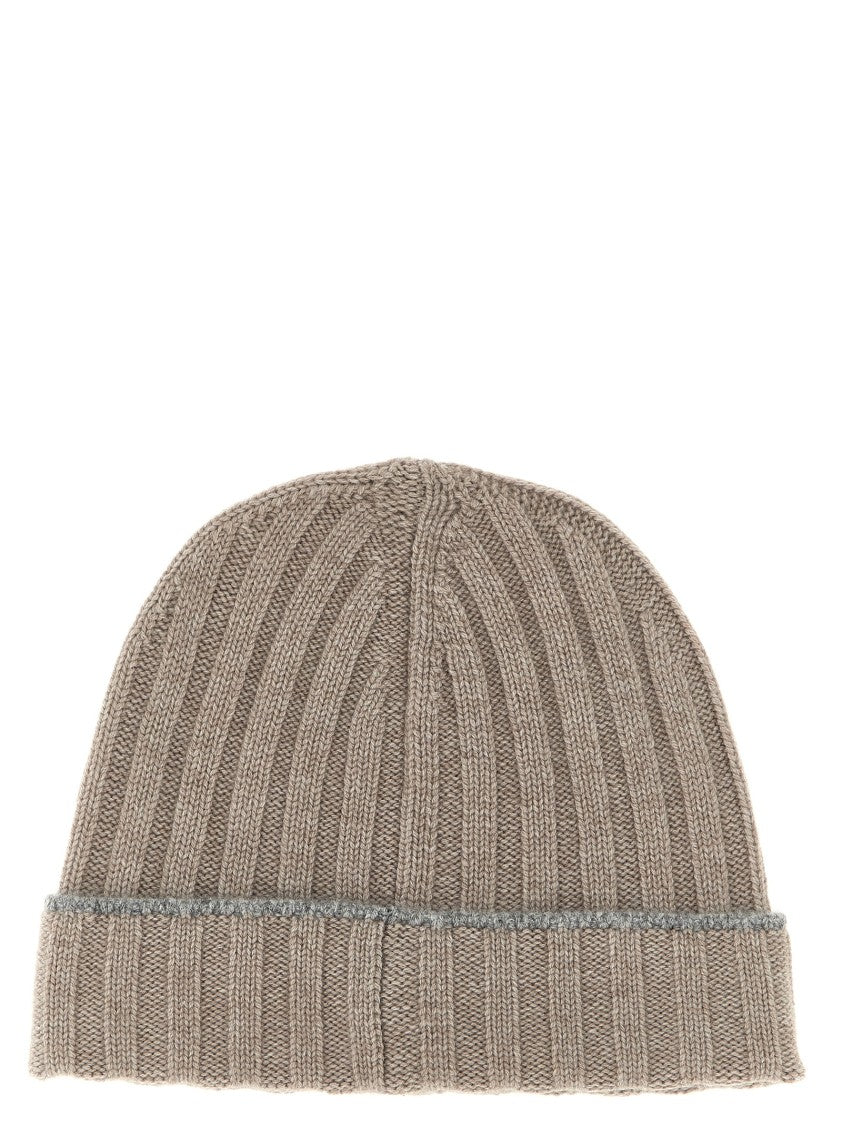 Brunello Cucinelli Cashmere Turn-Up Beanie