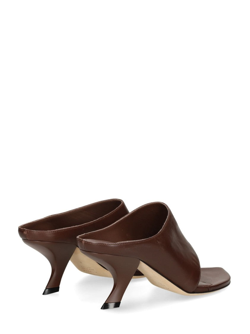 Vic Matié Baron Pointed Toe Kitten Heel Sandals