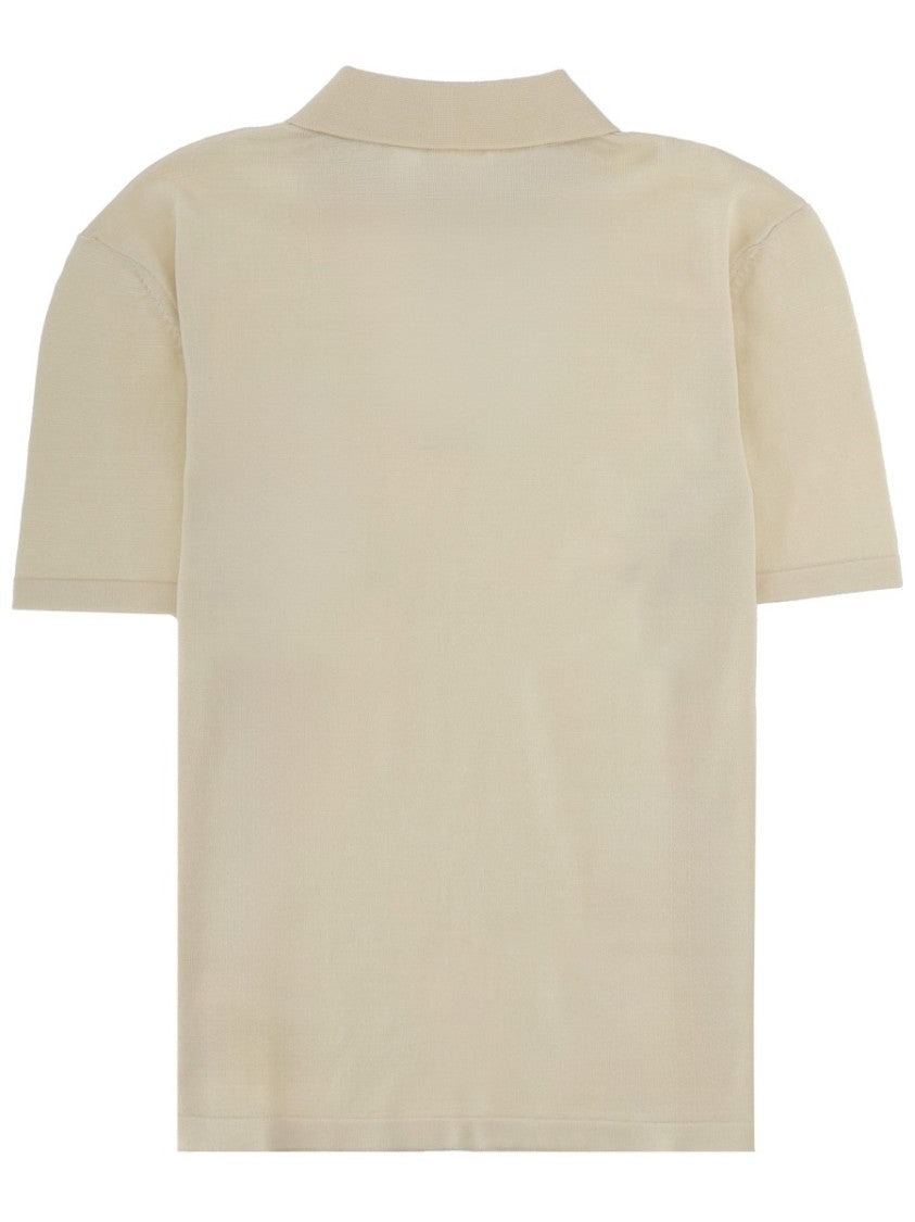 A.P.C. Polo Con Taschino Classic Collar Cotton Shirt