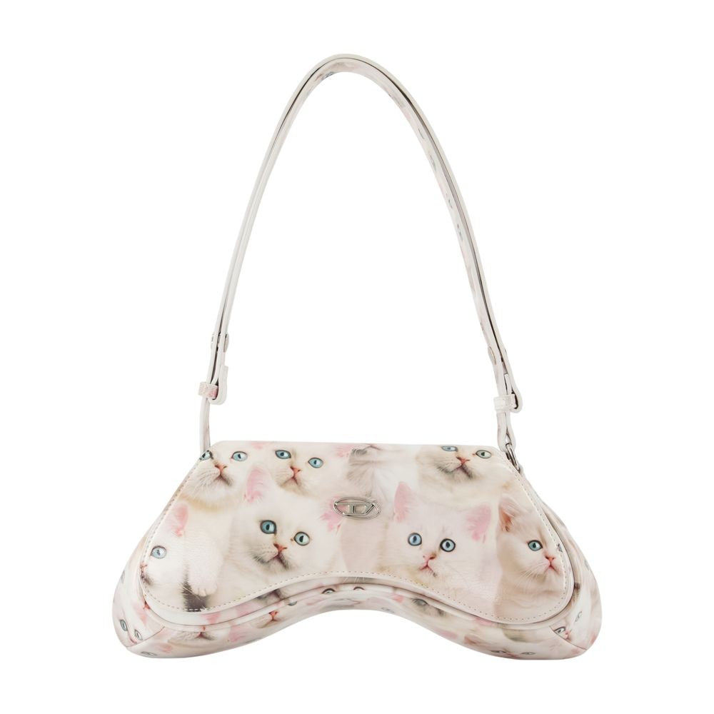 Diesel Play Shoulder Bag - Synthetic - White