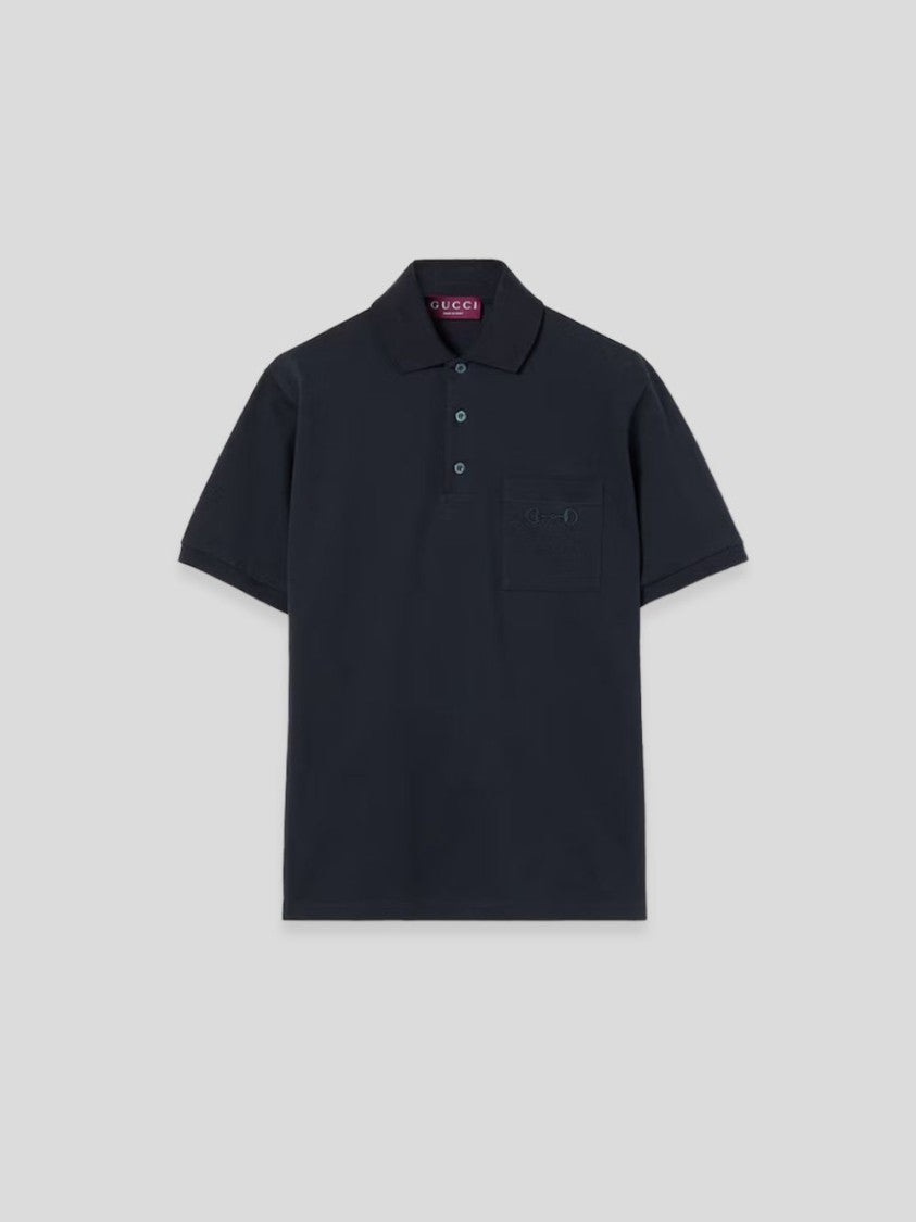 Gucci Classic Short-Sleeve Polo Shirt