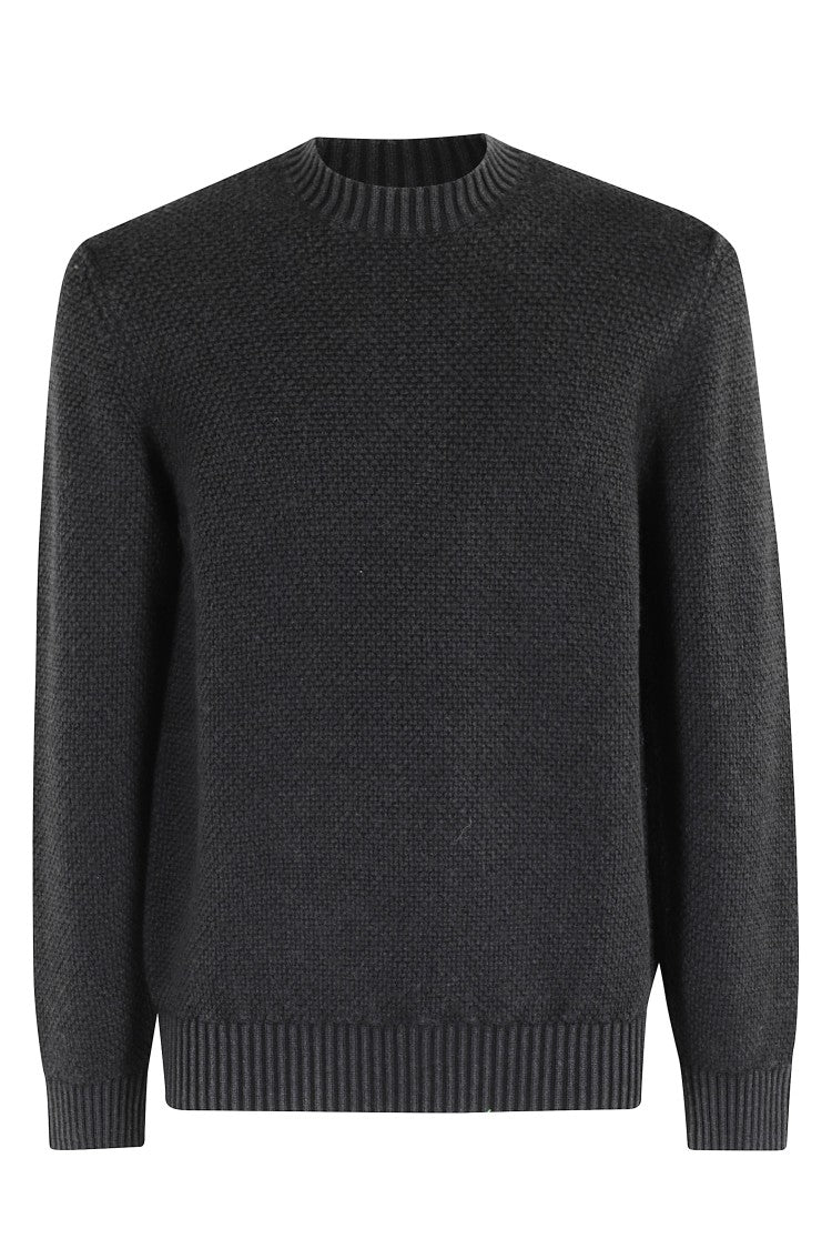 Circolo 1901 Textured Knit Wool Sweater