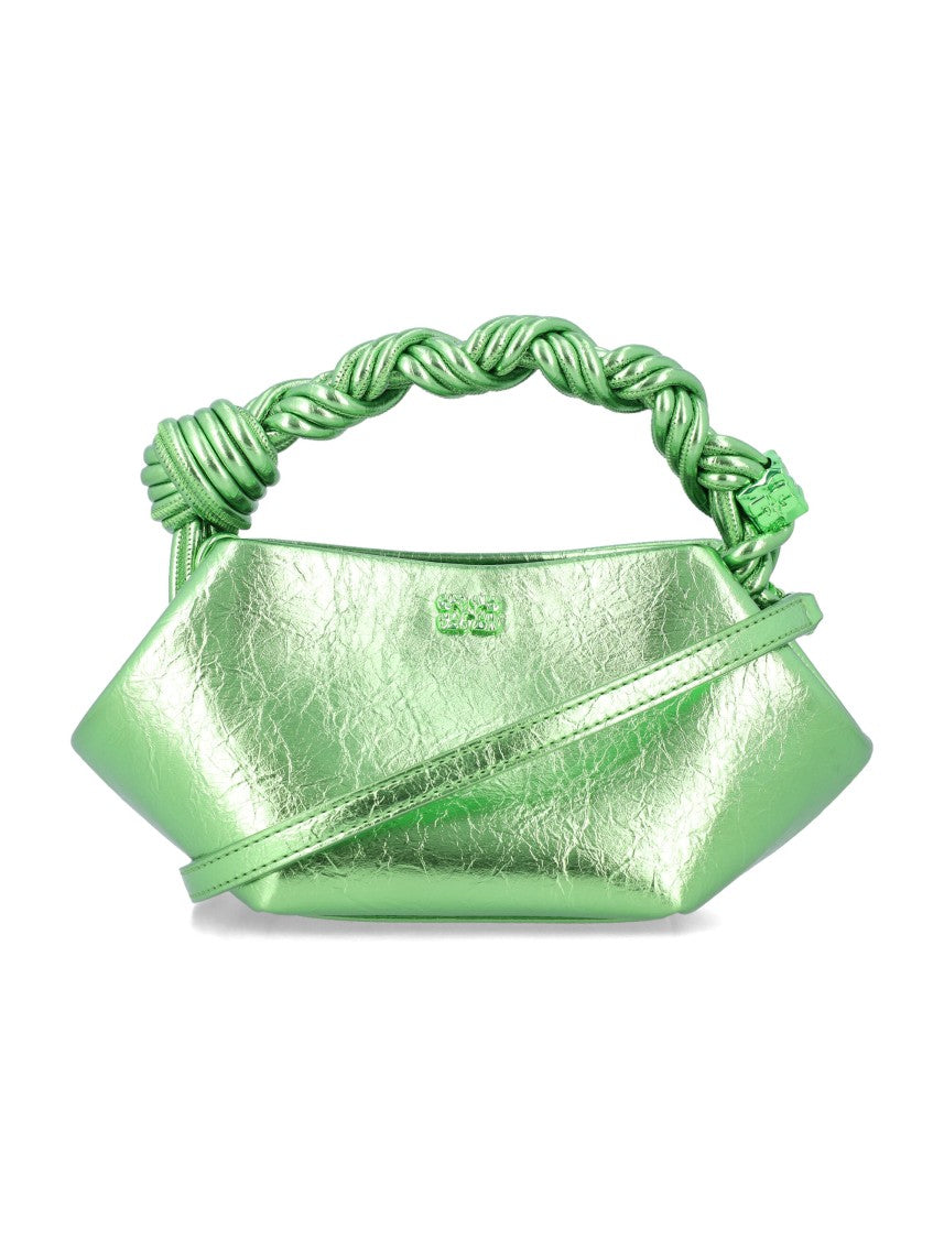 Ganni Metallic Mini Bou Bag