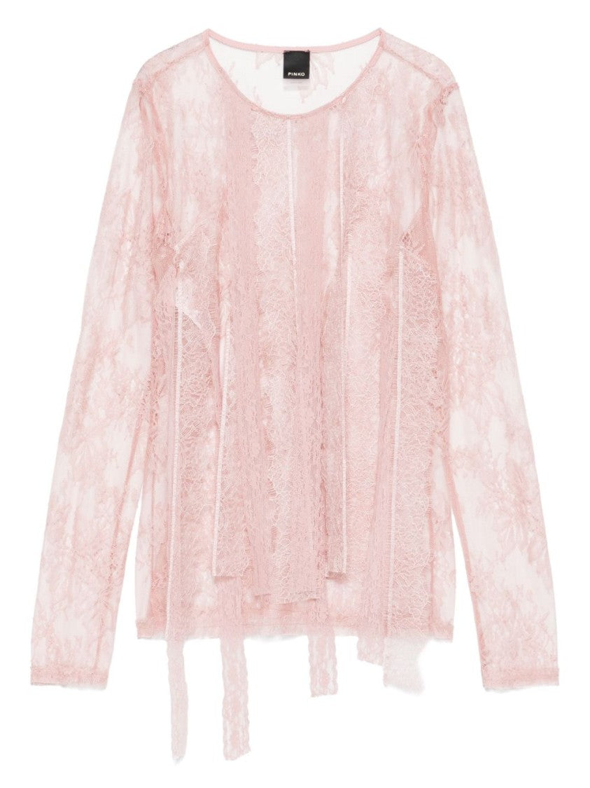 Pinko Delicate Lace Detailed Top With