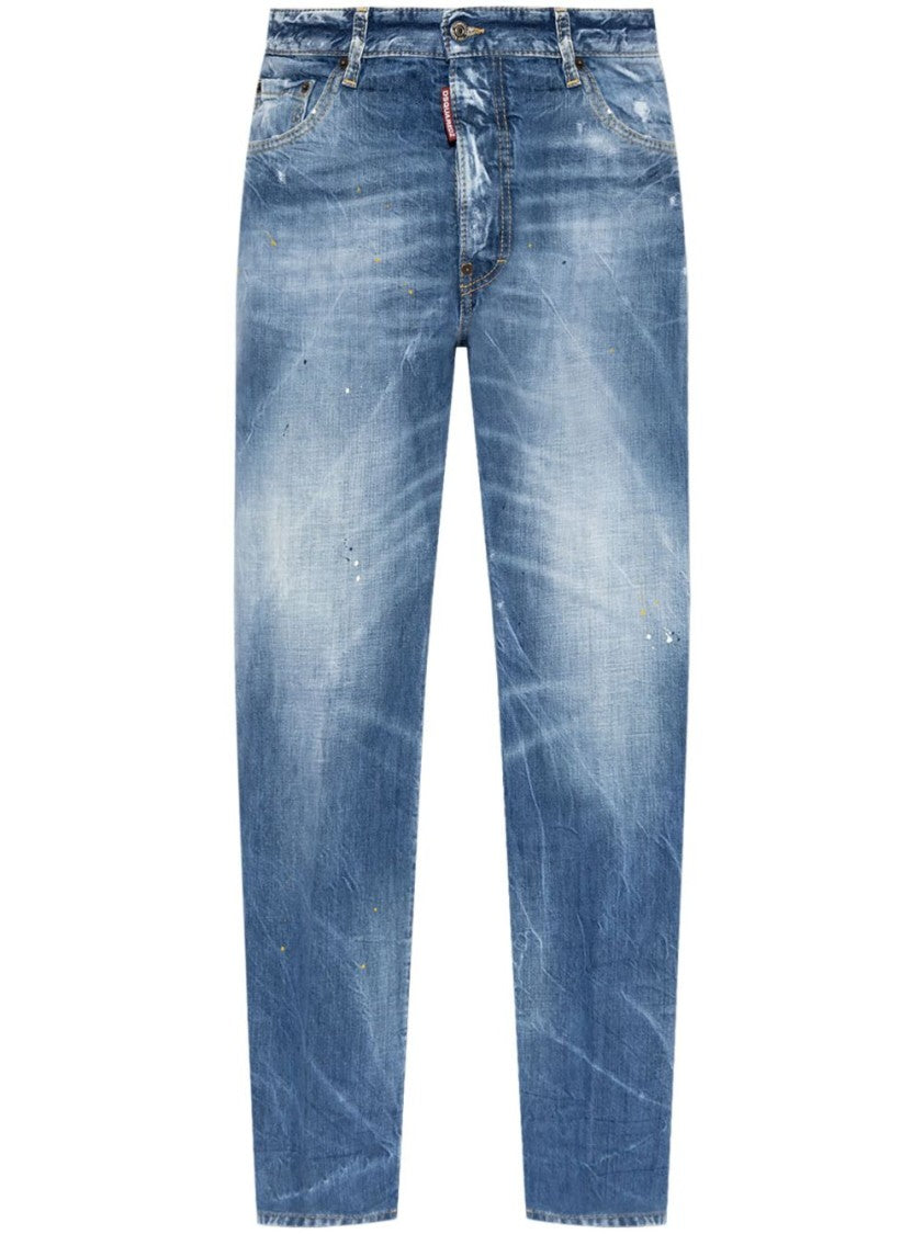 Dsquared2 Powder Blue Denim Trousers