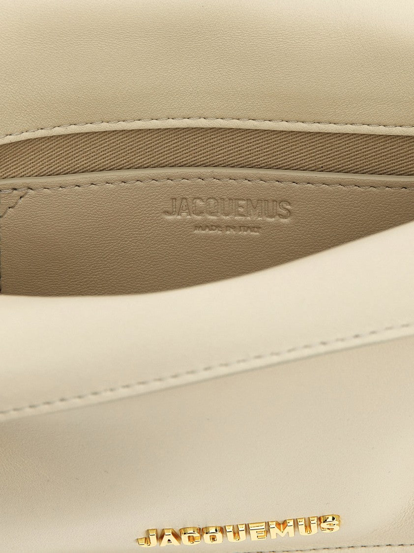 Jacquemus La Petite Pochette Rond Carré' Clutch
