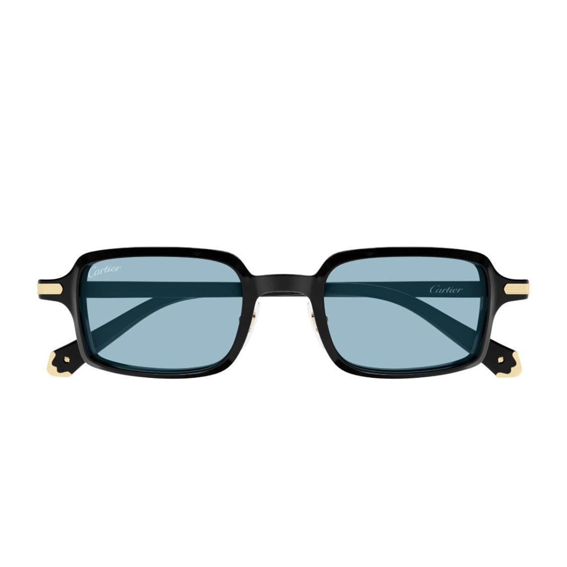 Cartier Geometric Rectangular Sunglasses In Recycled Acetate