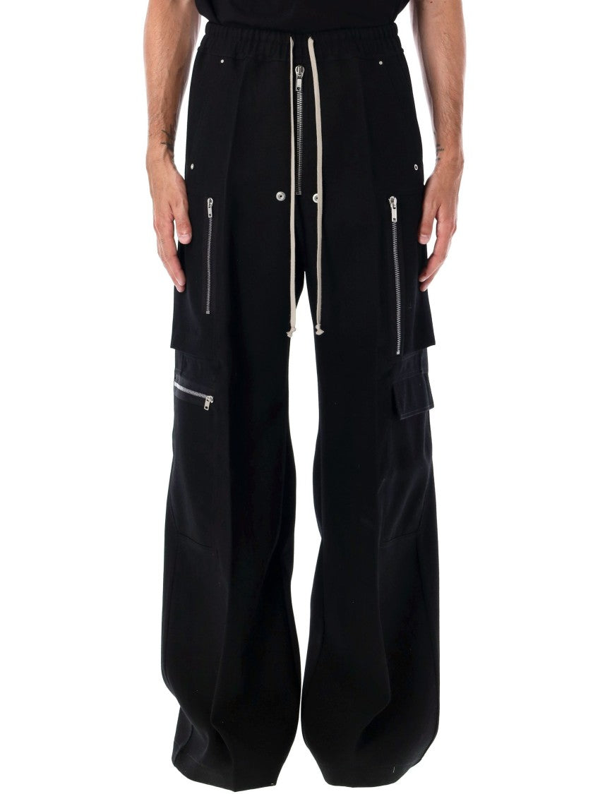 Rick Owens Cargobelas Wool Drill Pants