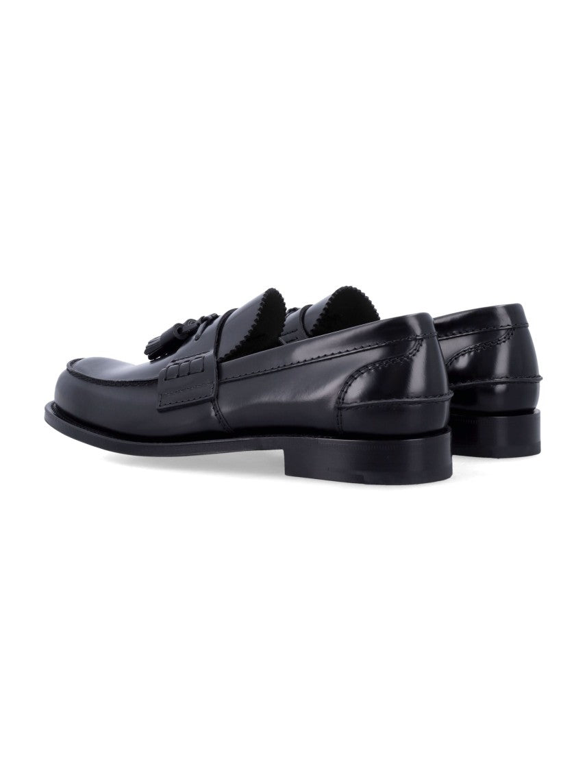 Church's Black Leather Tiverton Loafers