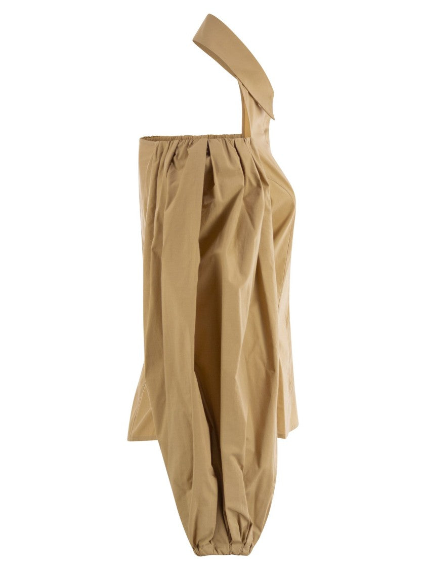 Mvp Wardrobe Cotton Shirt With Balloon Sleeves