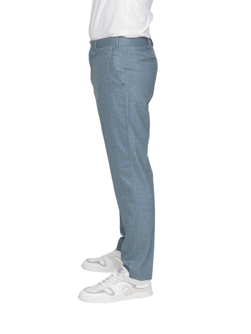Pt Torino Tailored Slim Fit Pantalone Rebel With Pressed Creases