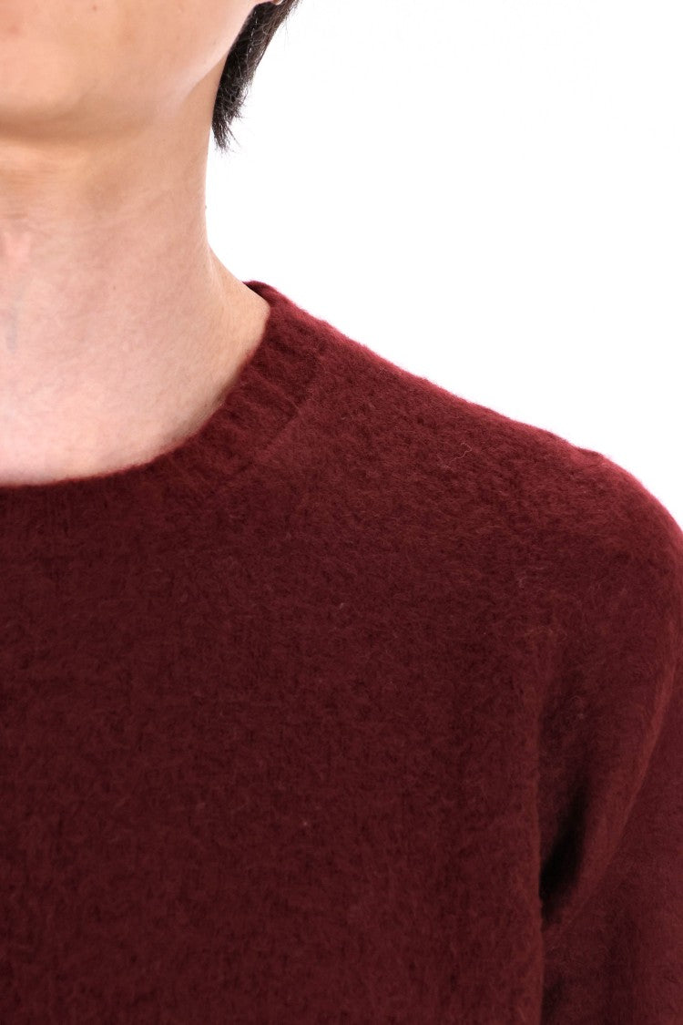 Drumohr Brushed Wool Crewneck Sweater