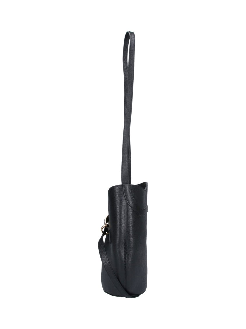 Liffner Shoulder Bag With Gold-Tone Buckle Detail