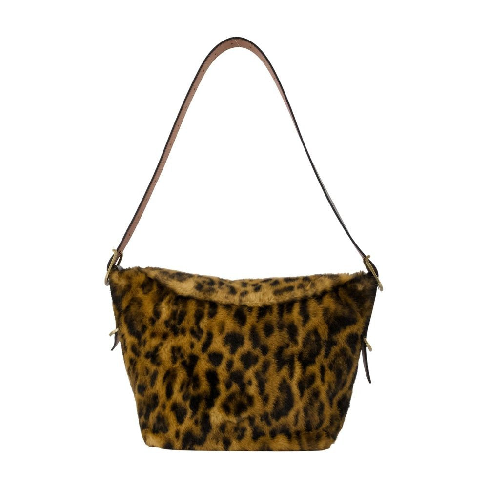 Zadig & Voltaire Jane Leo Crossbody - Fake Fur - Brown