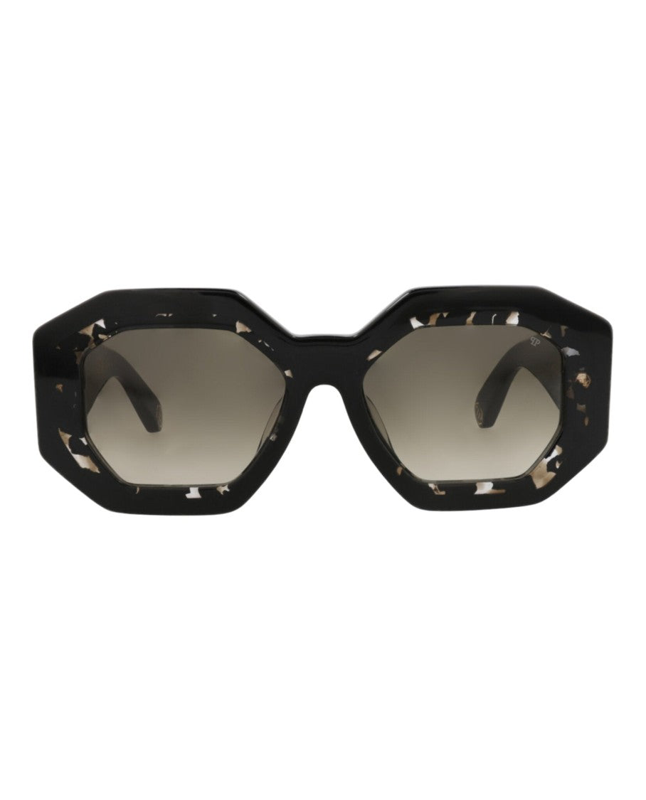 Philipp Plein Square-Frame Acetate Sunglasses