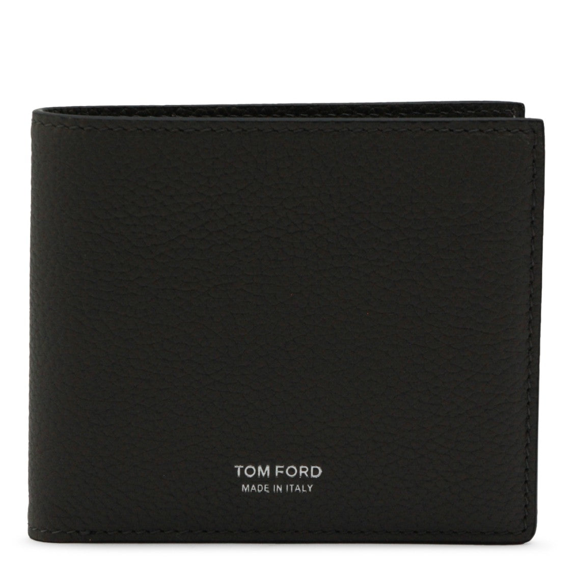 Tom Ford Textured Leather Wallet With Compartment And Logo
