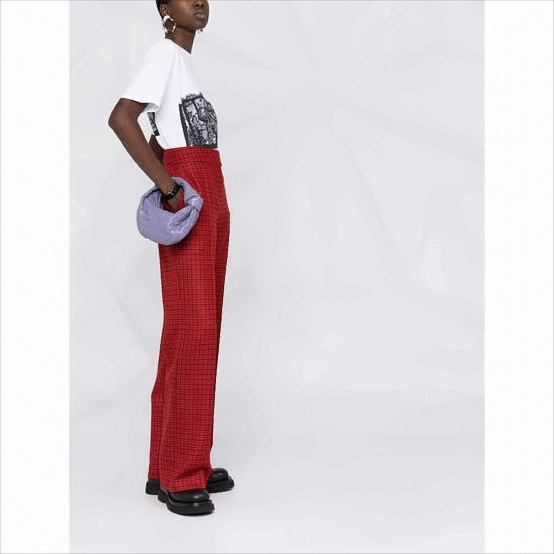 Alexander Mcqueen Short-Sleeved T-Shirt With Lace Corset Design