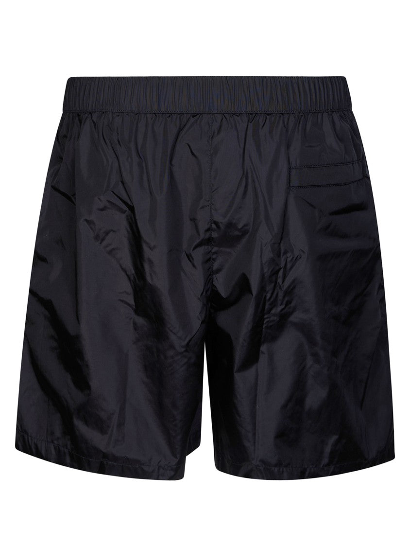 Moncler Black Swim Shorts