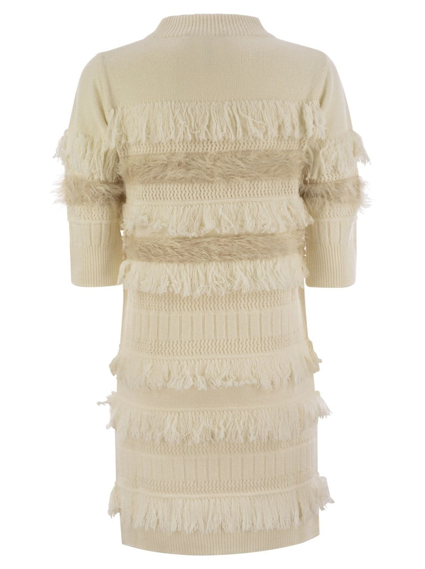 Vanisé Wool And Cashmere Blend Dress