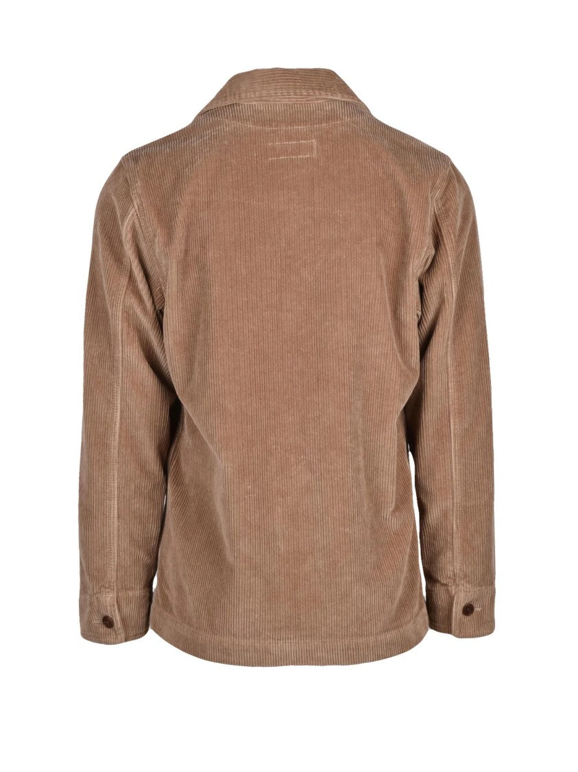 Chesapeake's Corduroy Texture Chesapeake S Coat With Button Closure And Functional Pockets