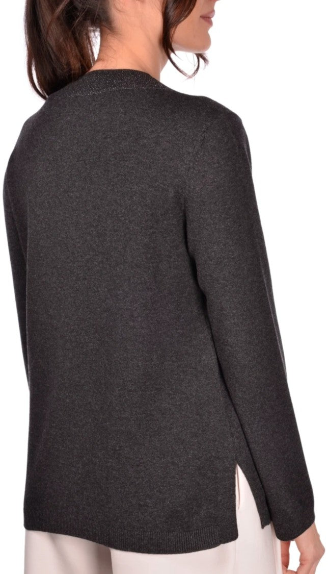 Paolo Fiorillo Capri Round Neck Knit Sweater