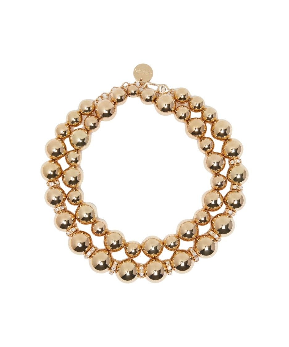 Max Mara Rhinestone Necklace