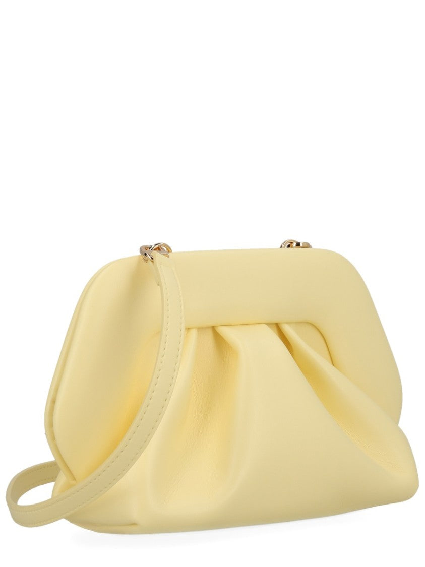 Themoirè Neutrals Bios Small Ruched Handbag