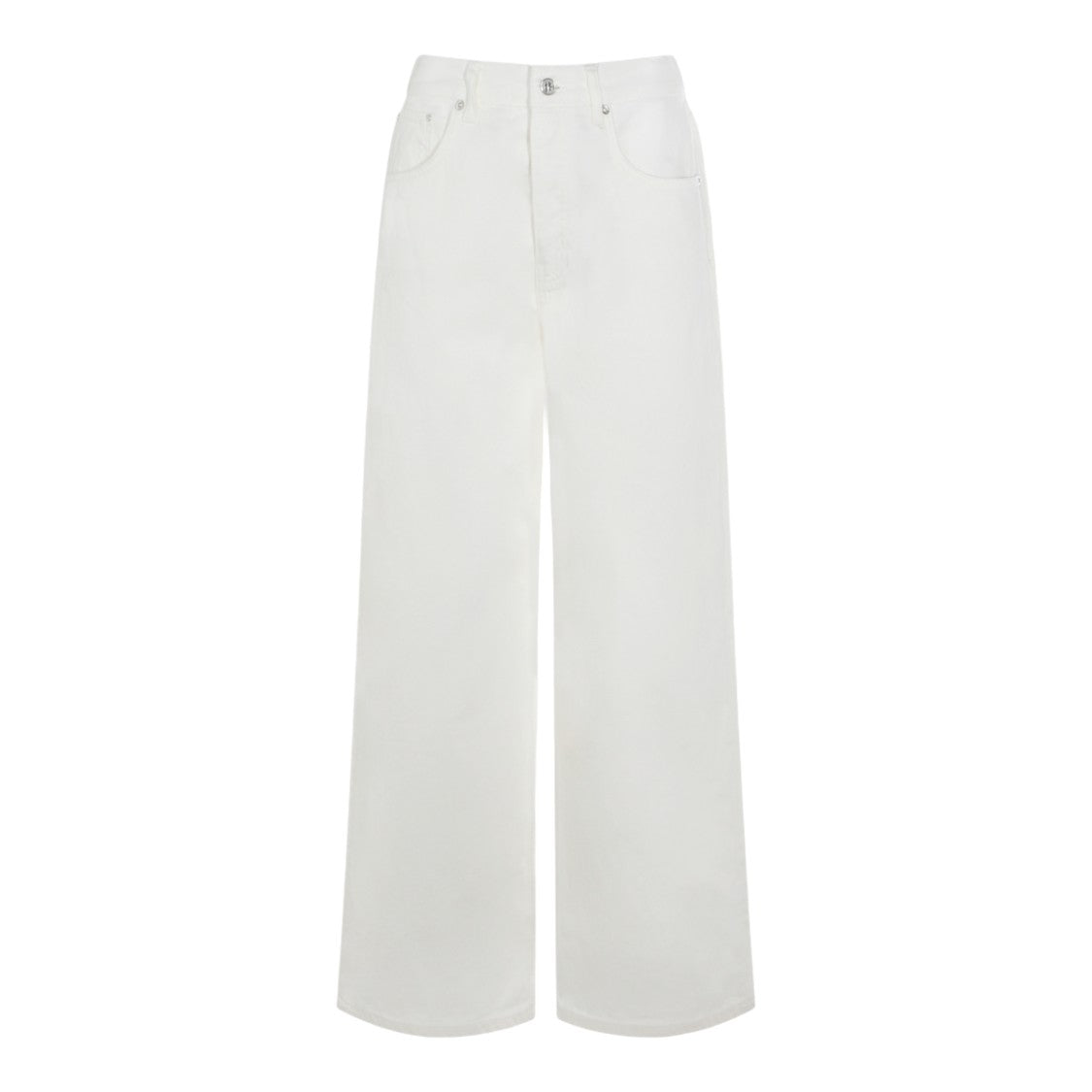 Anine Bing High-Waisted Wide-Leg Jeans With Aesthetic