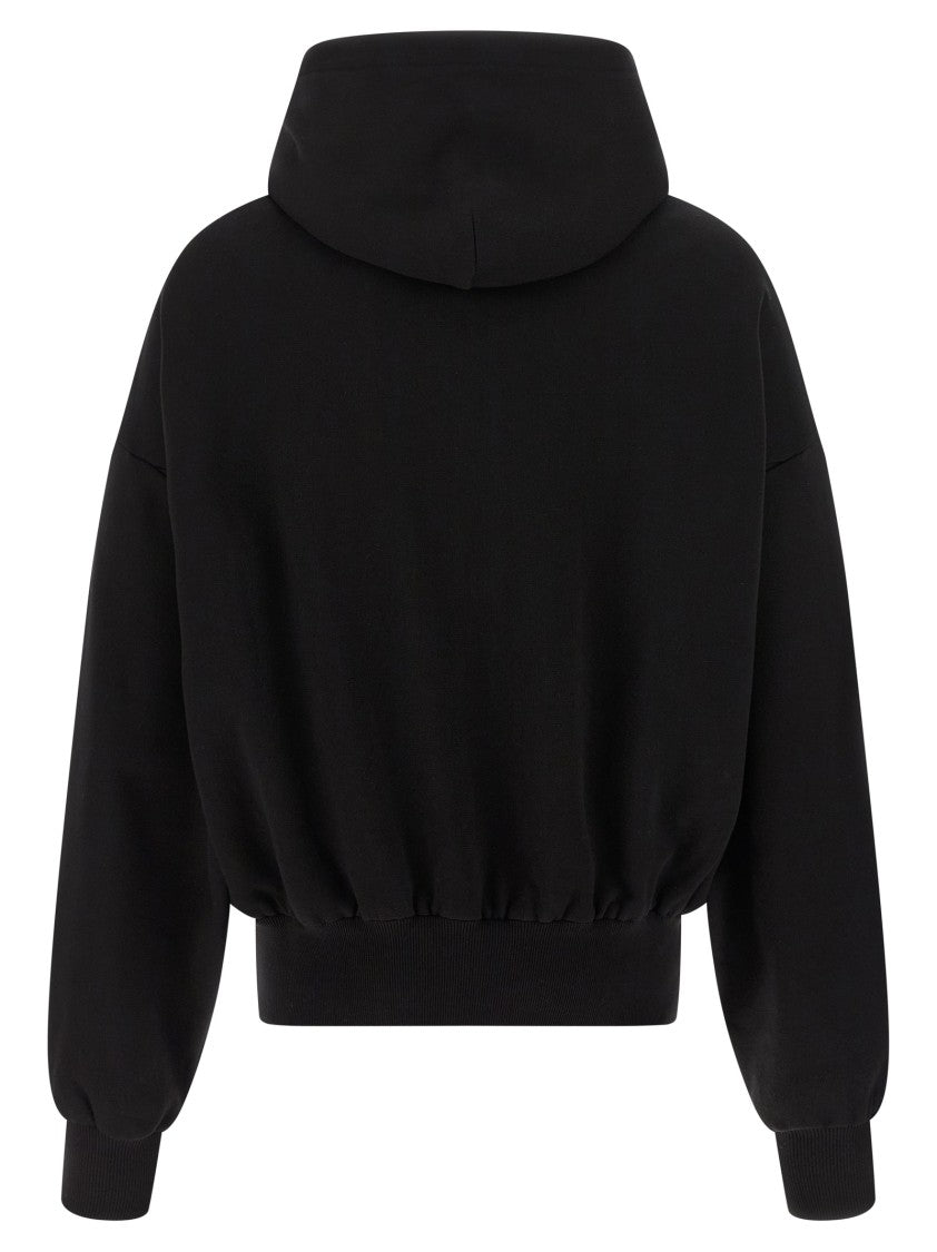 Dolce & Gabbana Flocked Print Hoodie