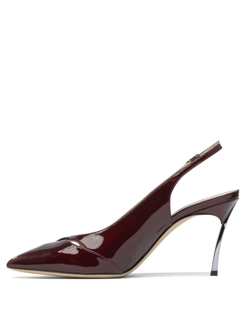 Casadei Pointed Toe Heeled Shoes With Slingback Strap