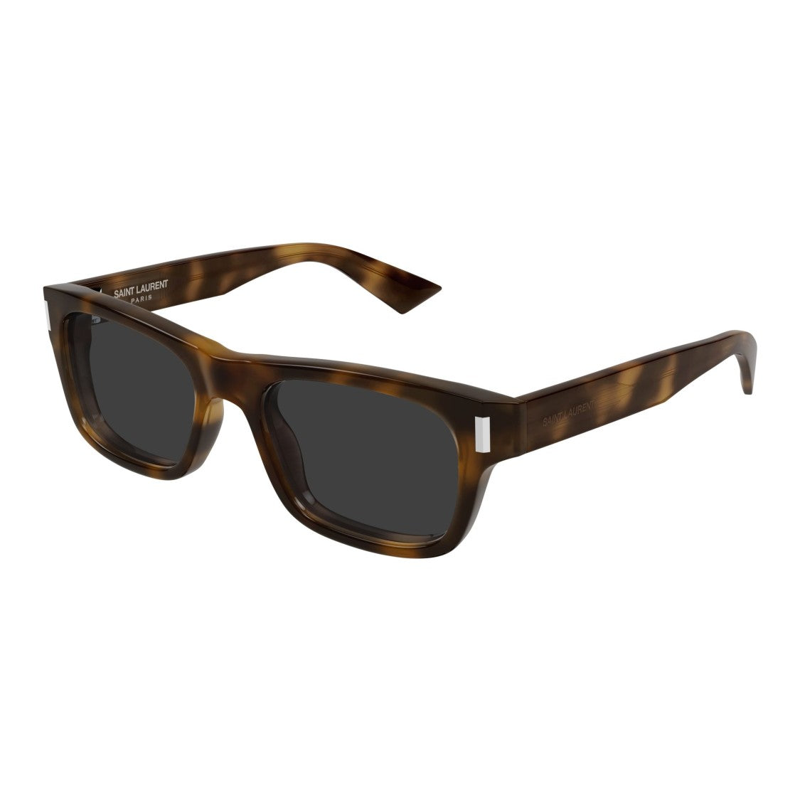 Saint Laurent Sl 83 Rectangular Tortoiseshell Sunglasses