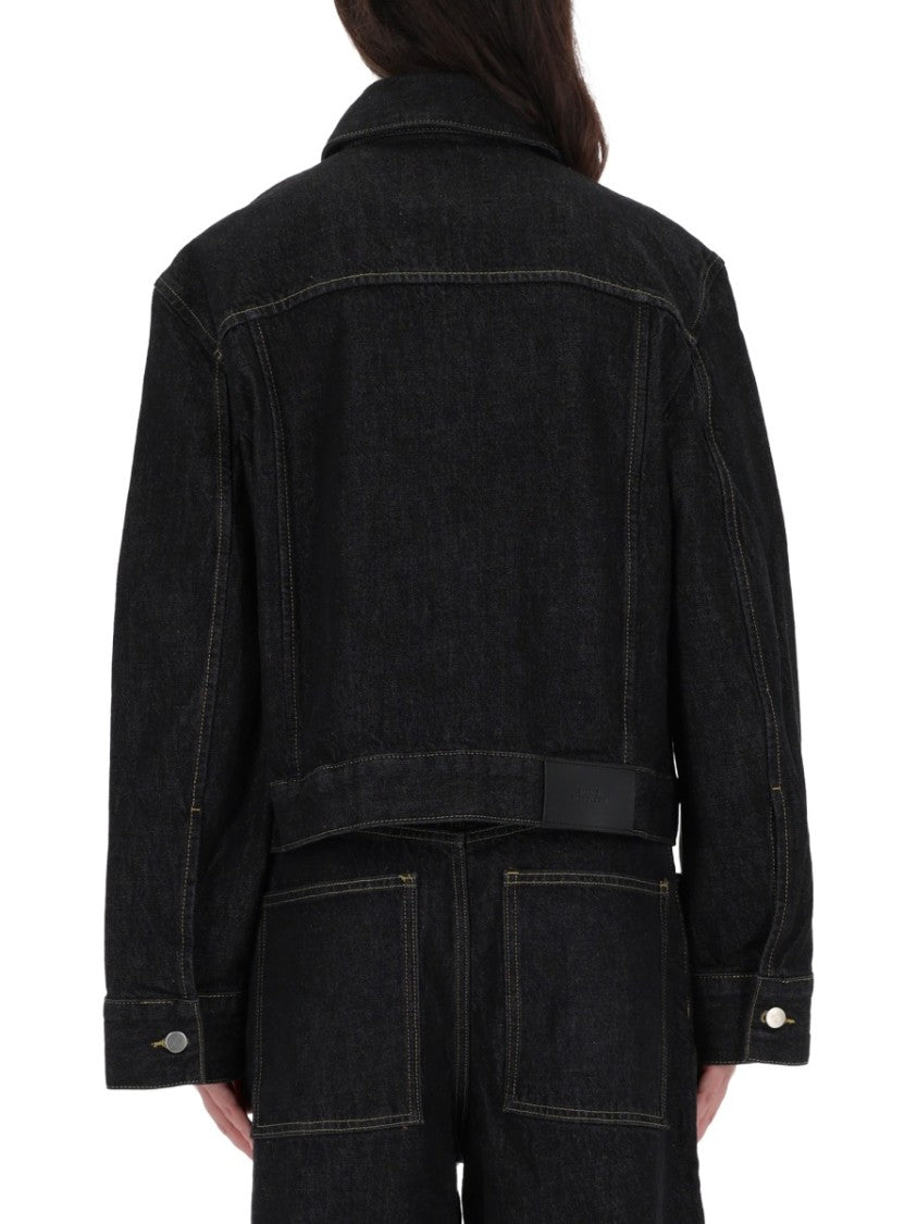 Studio Nicholson Black Tahoe Boxy Cotton Jacket