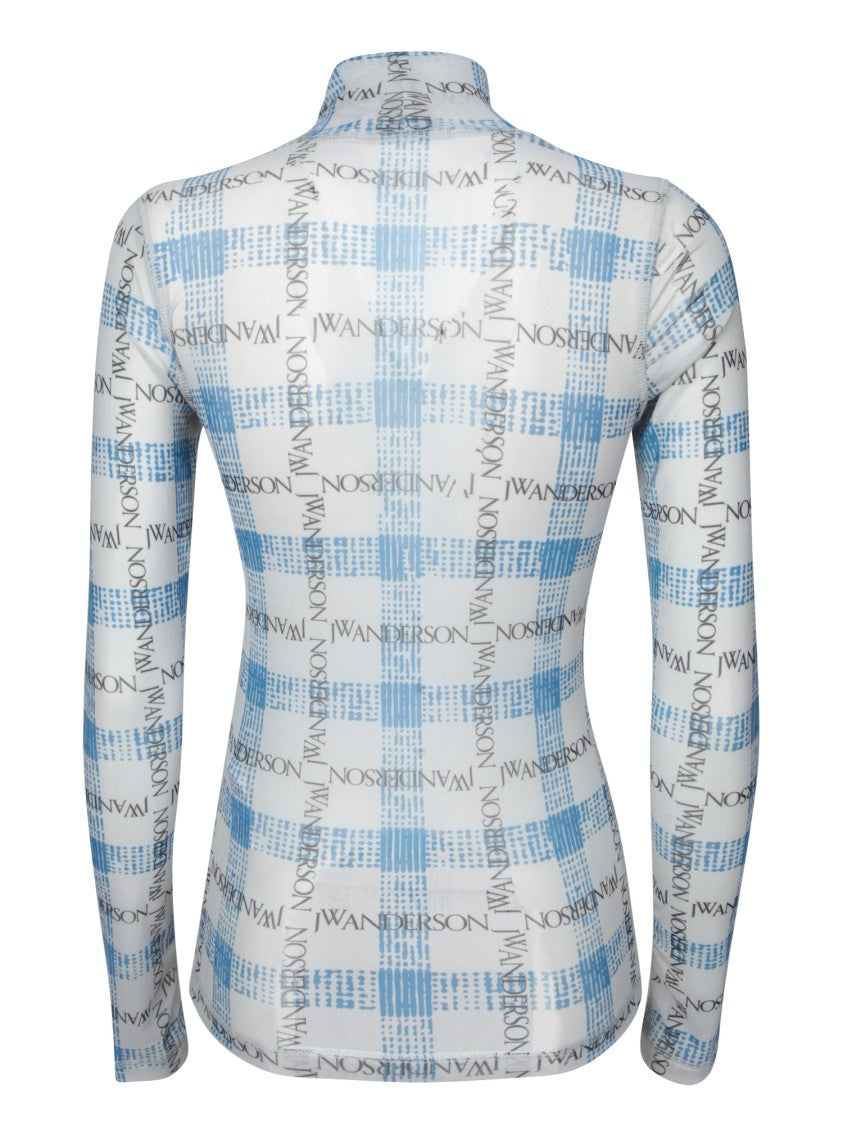 J. W. Anderson Long Sleeve Mock Neck Sweater