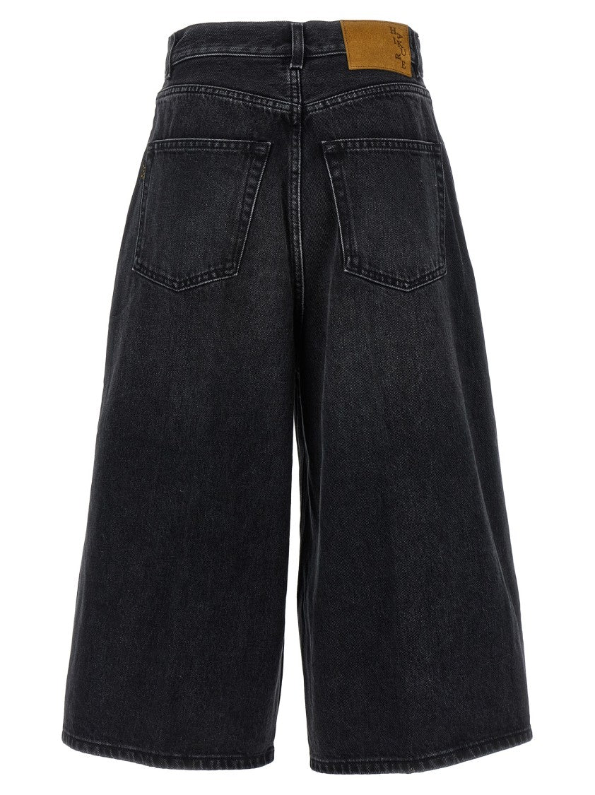 Haikure Belle Mid Black' Bermuda Shorts