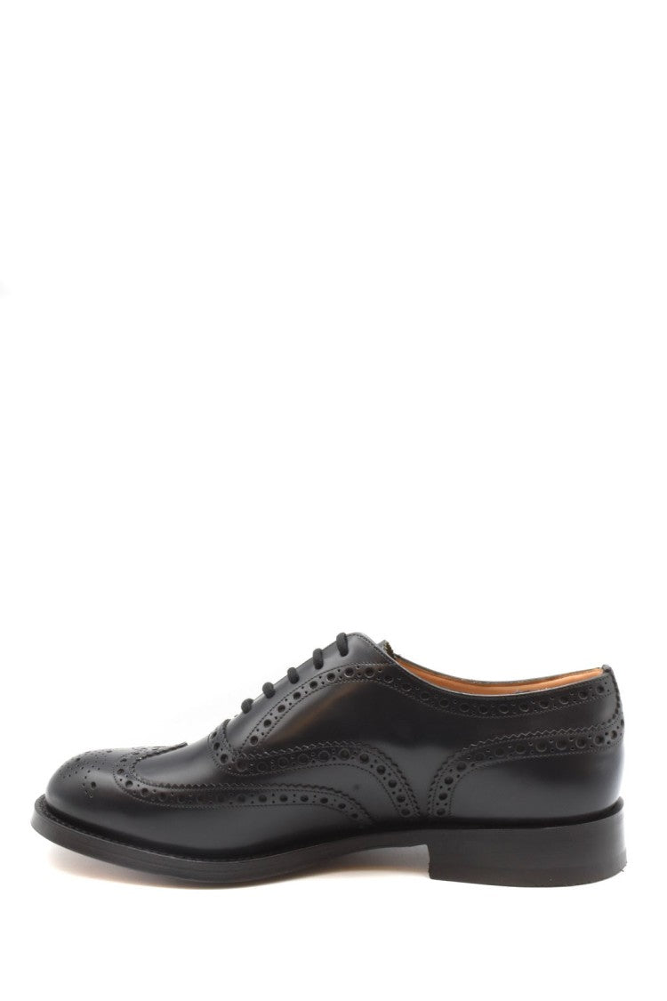 Church's Blue Wingtip Brogue Polished Leather Brogues