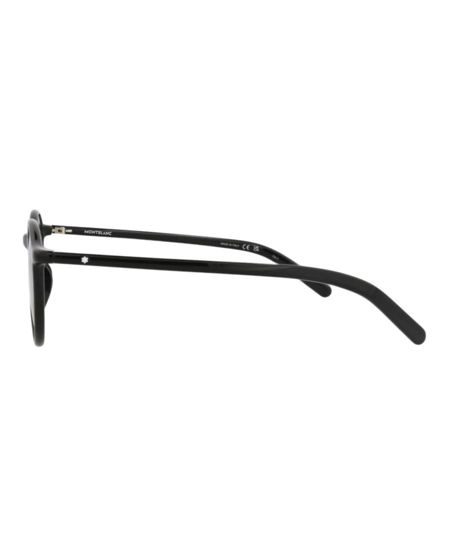 Montblanc Round-Frame Sunglasses In Recycled Injected Acetate
